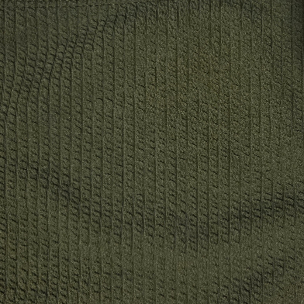 Green Ribbed Bikini Set - Picture 7 of 8